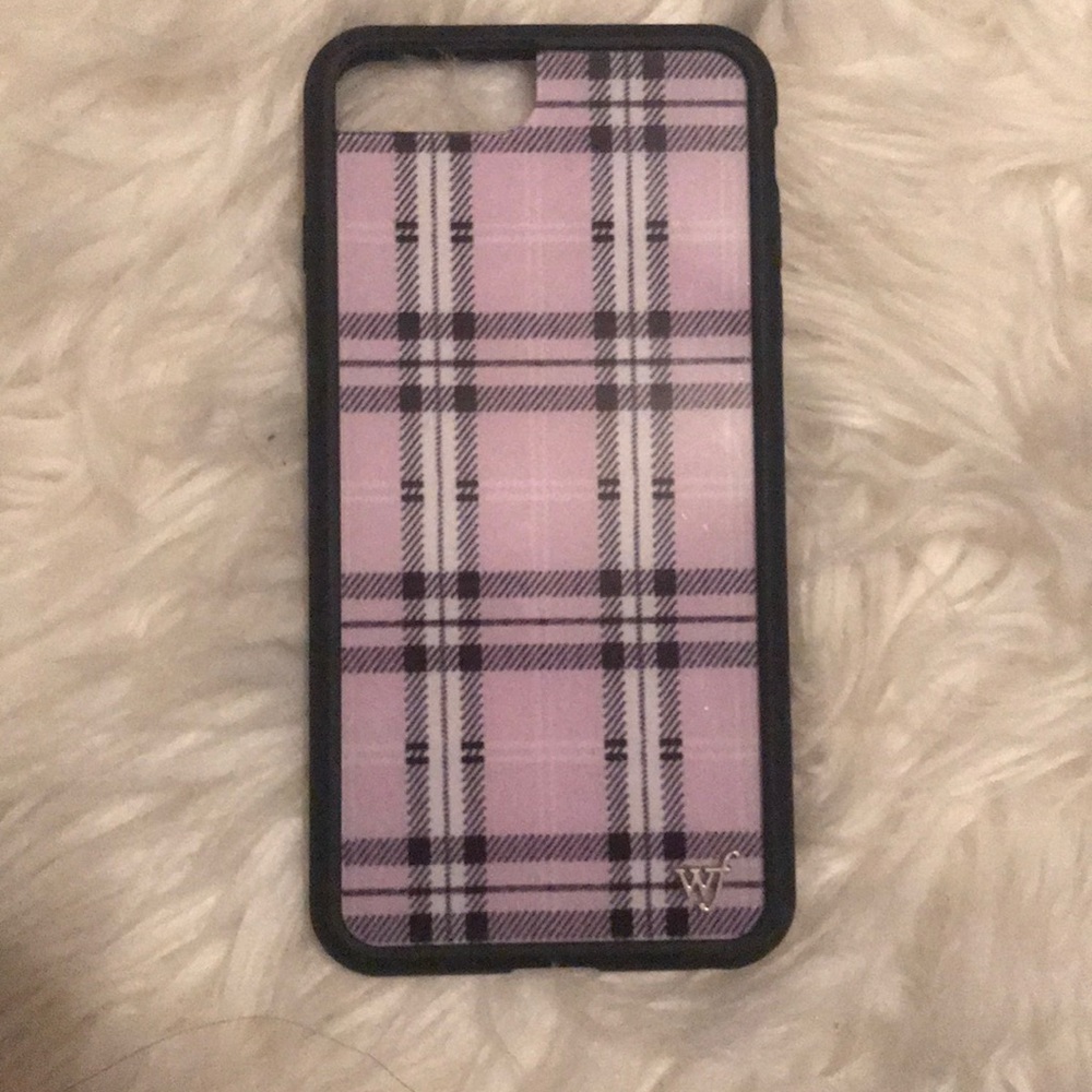 Purple wildflower case
